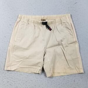 Vintage Gramicci Shorts Mens Large 36 38 Khaki Cotton Climbing Made USA 90s